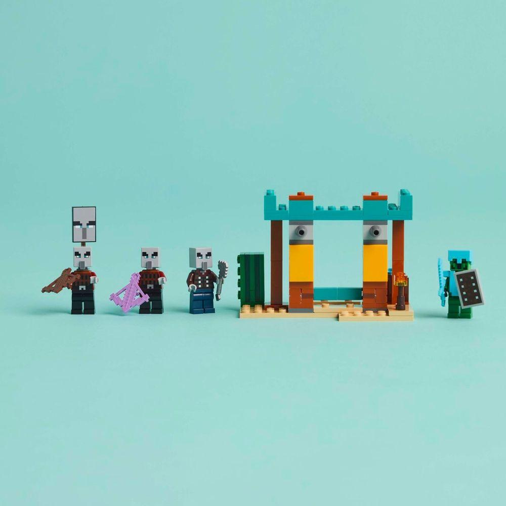 LEGO® Minecraft® - A Patrulha do Deserto de Illager - 6