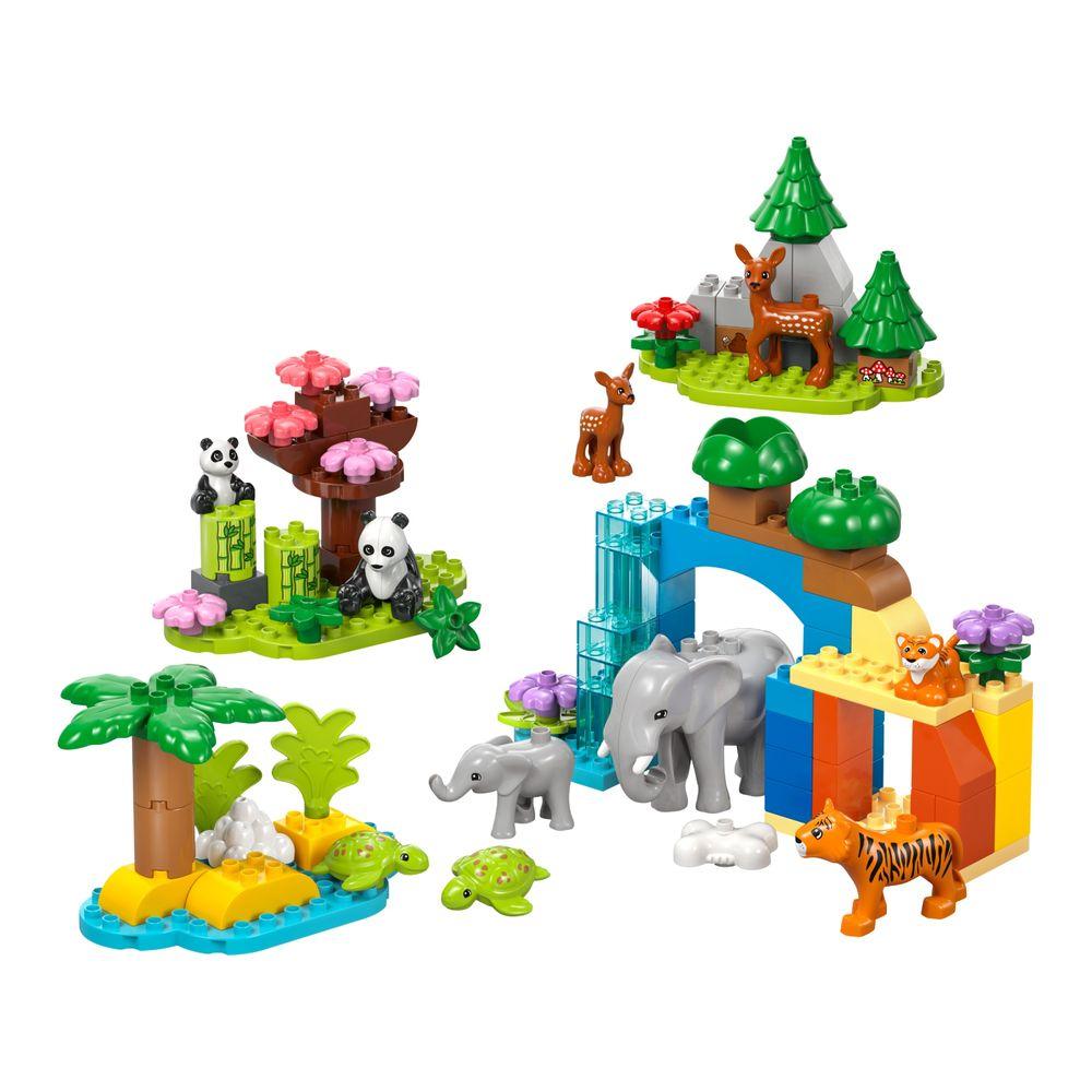 LEGO® DUPLO® - Famílias de animais selvagens: 3 em 1 - 1