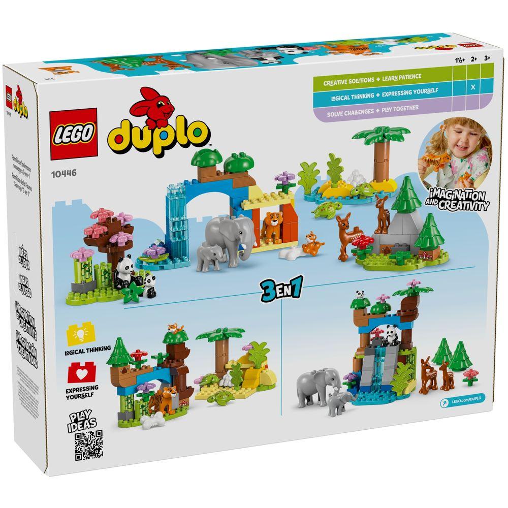 LEGO® DUPLO® - Famílias de animais selvagens: 3 em 1 - 7