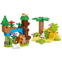 LEGO® DUPLO® - Famílias de animais selvagens: 3 em 1 - 3