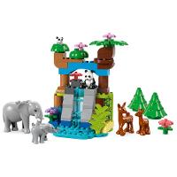 LEGO® DUPLO® - Famílias de animais selvagens: 3 em 1