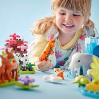 LEGO® DUPLO® - Famílias de animais selvagens: 3 em 1 - 5
