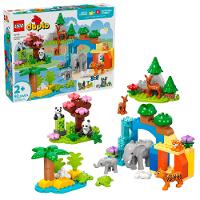 LEGO® DUPLO® - Famílias de animais selvagens: 3 em 1 - 6