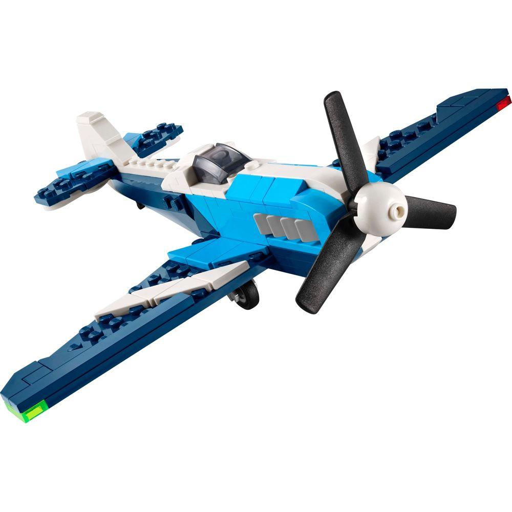 LEGO® Creator 3 em 1 - Aeronave: Avião de corrida - 1