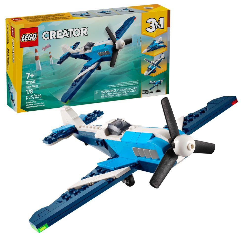 LEGO® Creator 3 em 1 - Aeronave: Avião de corrida - 3