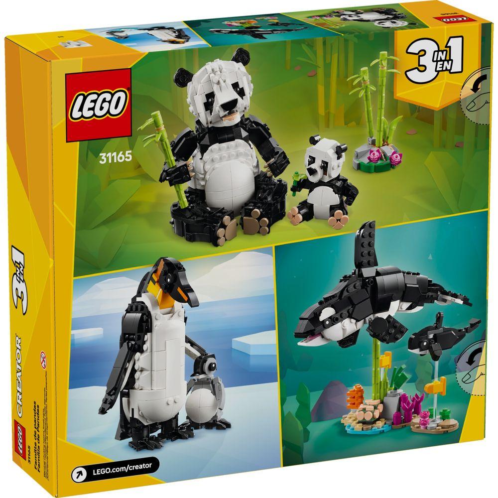 LEGO® Creator 3 em 1 - Animais selvagens: Família Panda - 7