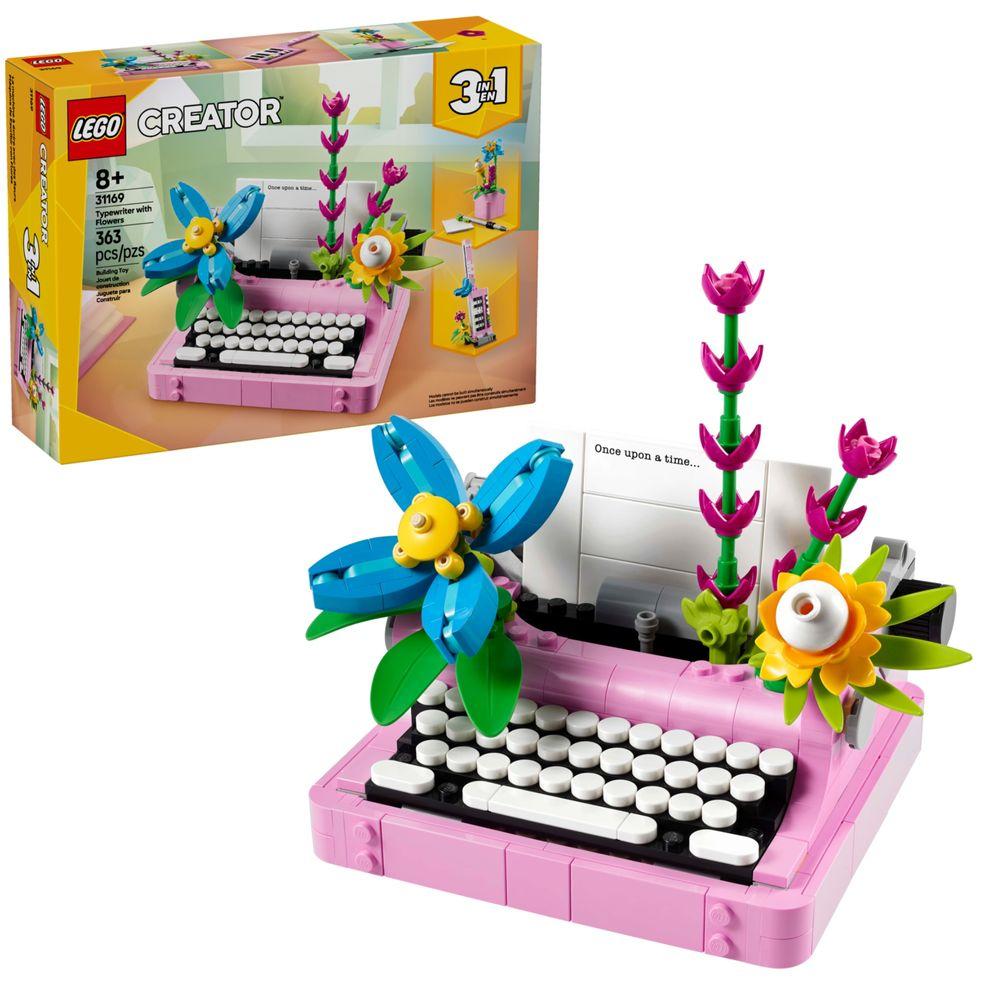 LEGO® Creator 3 em 1 - Máquina de escrever com flores - 6