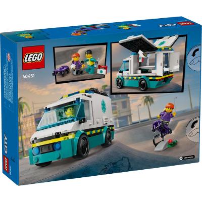 LEGO® City - Ambulância de emergência