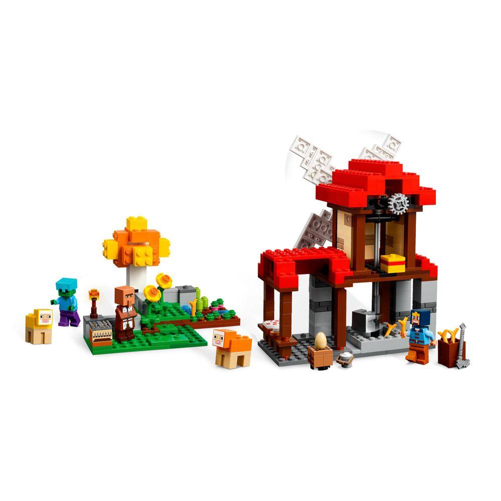 LEGO® Minecraft® - A Fazenda do Moinho de Vento - 2