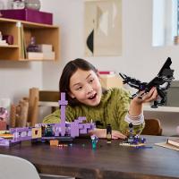 LEGO® Minecraft® - O Dragão Ender e o Navio Final - 5