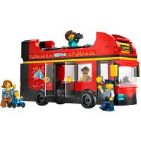 LEGO® CITY - Ônibus turístico vermelho de dois andares - 1