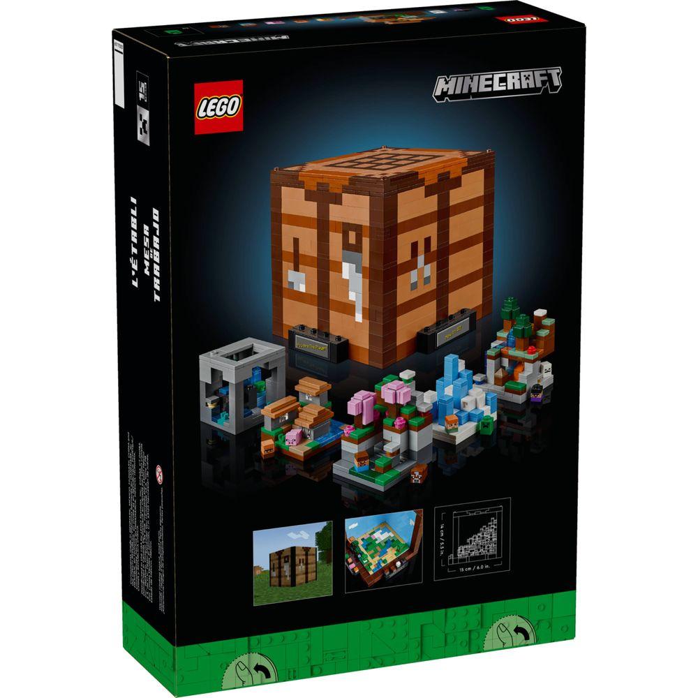 LEGO® Minecraft® - A Mesa de Artesanato - 7