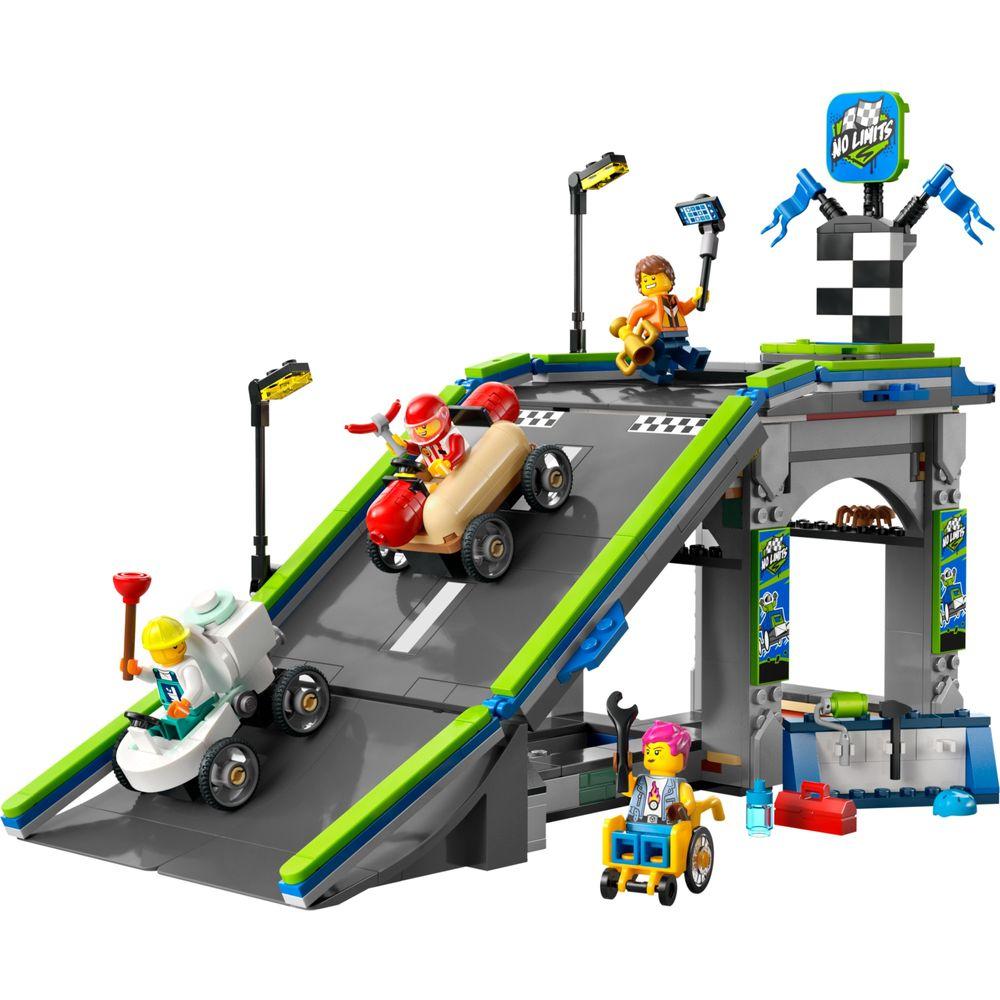 LEGO® City - Sem Limites: Rampa para Carros de Corrida - 1