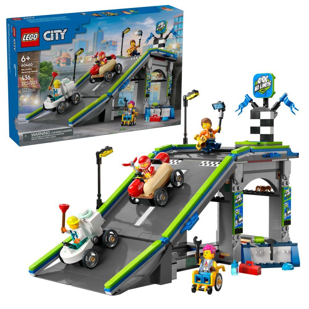 LEGO® City - Sem Limites: Rampa para Carros de Corrida - 7