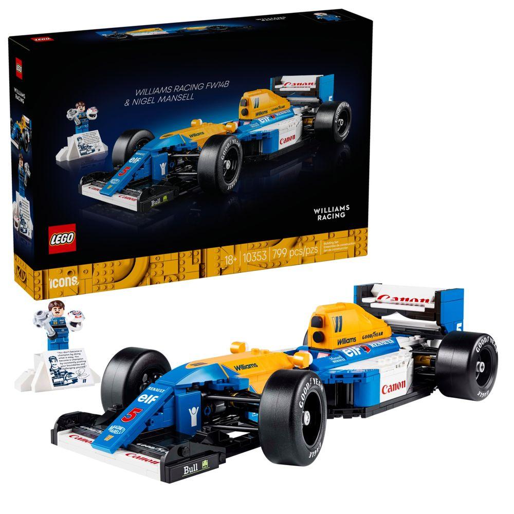 LEGO® Icons - Williams Racing FW14B e Nigel Mansell - 10