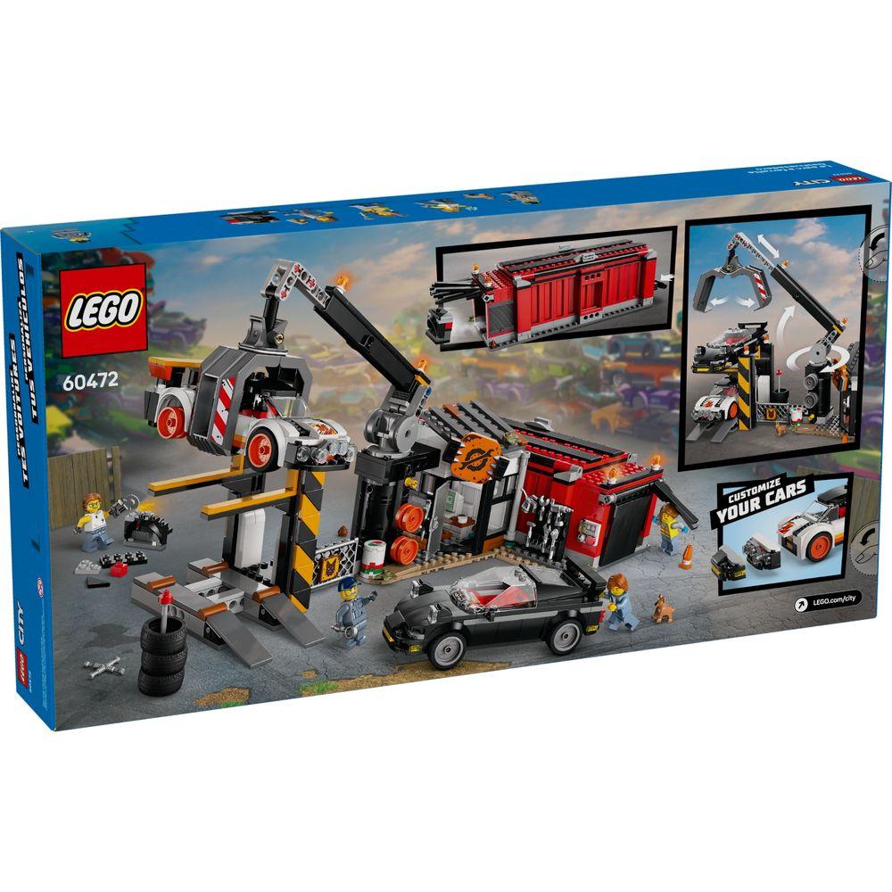 LEGO® City - Ferro-velho com carros - 10