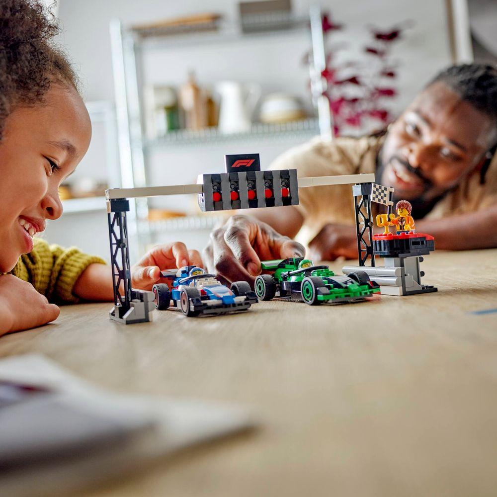 LEGO® City -  F1® Grid com carros de corrida VCARB e Sauber - 5