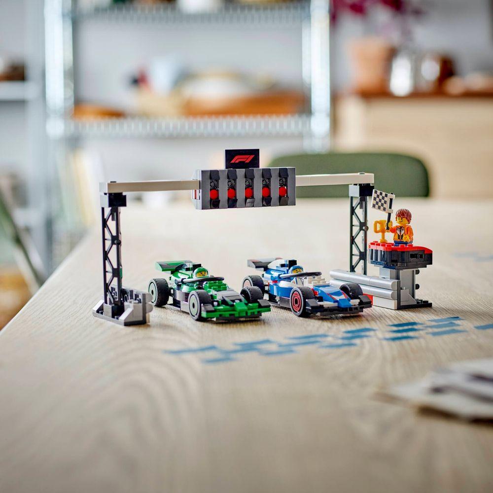 LEGO® City -  F1® Grid com carros de corrida VCARB e Sauber - 6