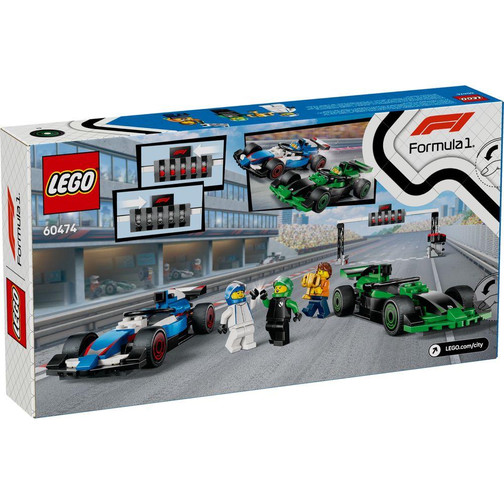 LEGO® City -  F1® Grid com carros de corrida VCARB e Sauber - 7