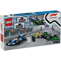 LEGO® City -  F1® Grid com carros de corrida VCARB e Sauber - 7