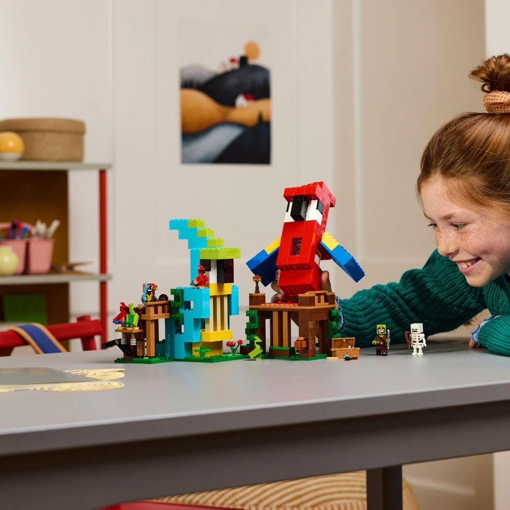 LEGO® Minecraft® - As casas dos papagaios - 2