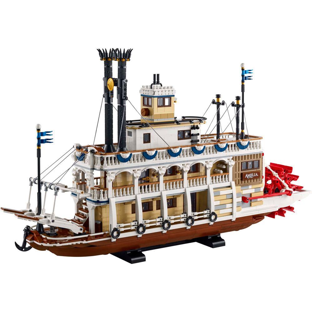 LEGO® Ideas - Barco Fluvial a Vapor - 1