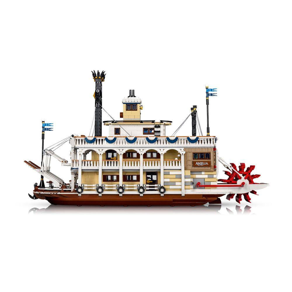 LEGO® Ideas - Barco Fluvial a Vapor - 5