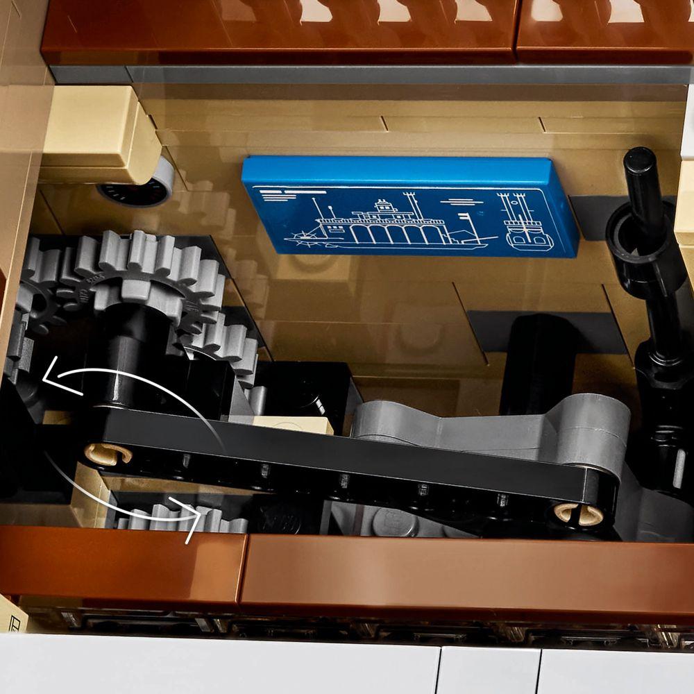 LEGO® Ideas - Barco Fluvial a Vapor - 8