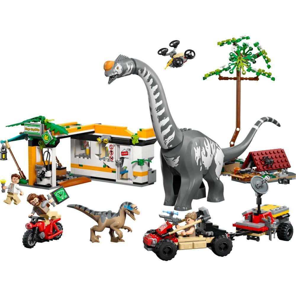 LEGO® Jurassic World - Missão de rastreamento de Raptor e Titanosaurus - 1