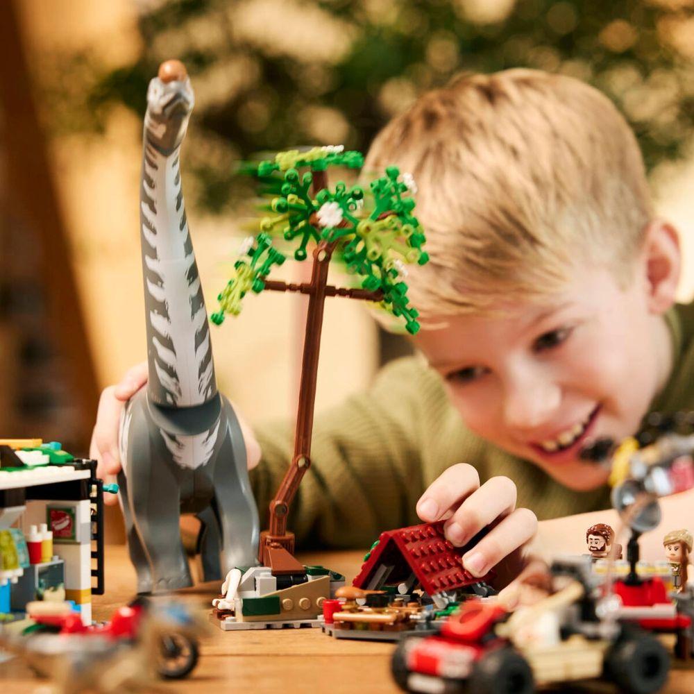LEGO® Jurassic World - Missão de rastreamento de Raptor e Titanosaurus - 2