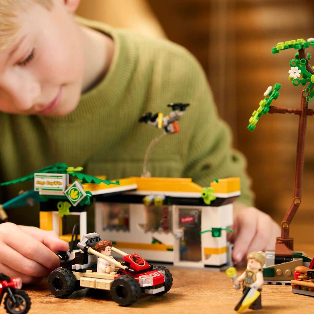 LEGO® Jurassic World - Missão de rastreamento de Raptor e Titanosaurus - 3