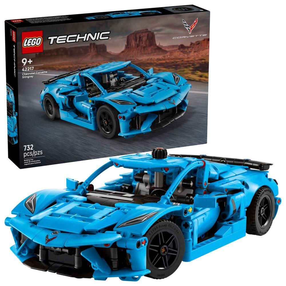 LEGO® Technic™ - Chevrolet Corvette Stingray Azul - 5