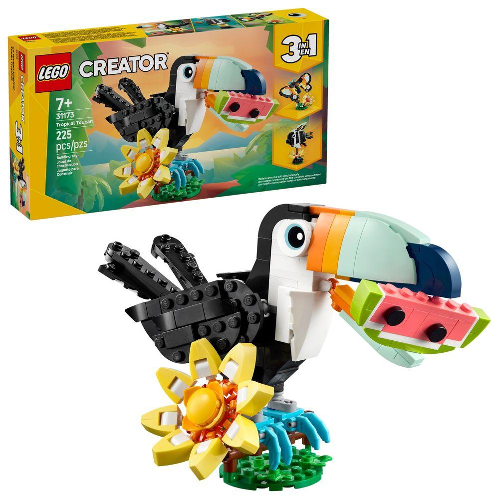 LEGO® Creator 3 em 1 - Animais selvagens: Tucano tropical - 6