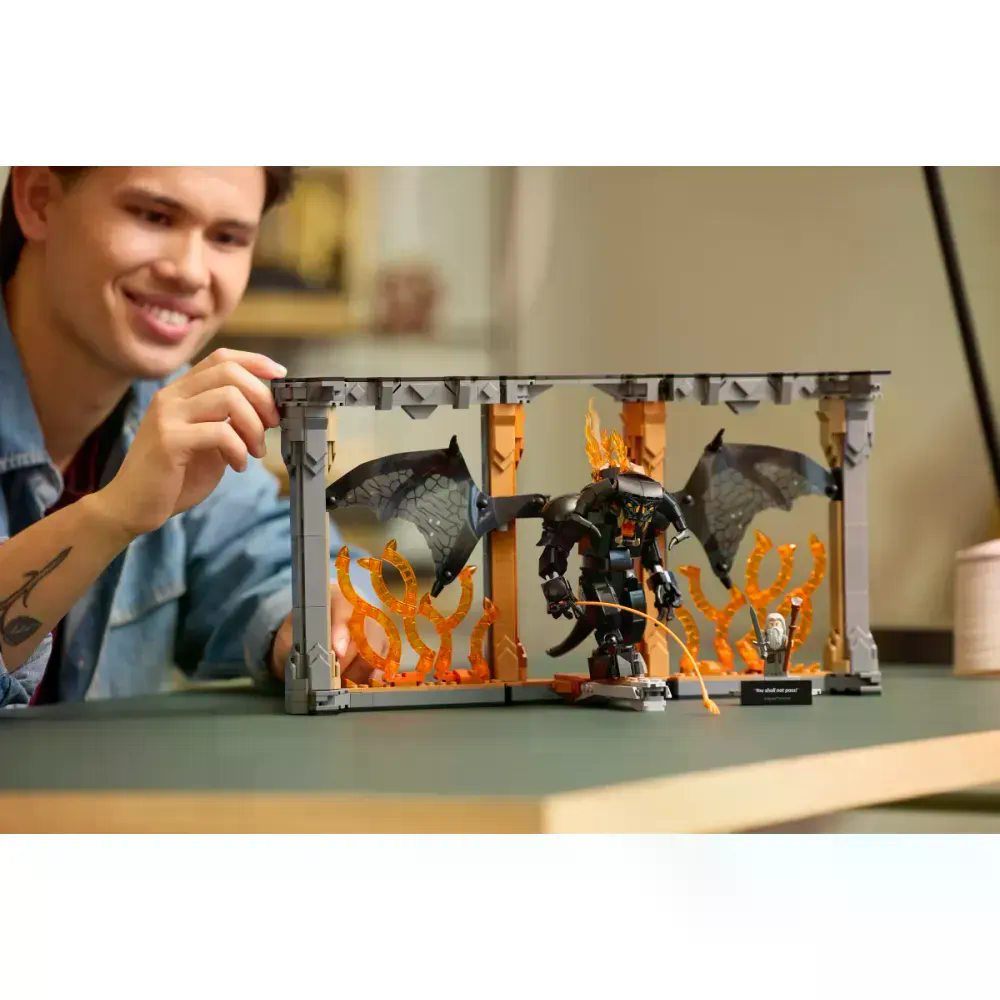 LEGO® Icons - Cantinho do Livro - O Senhor dos Anéis: Balrog™ - 6