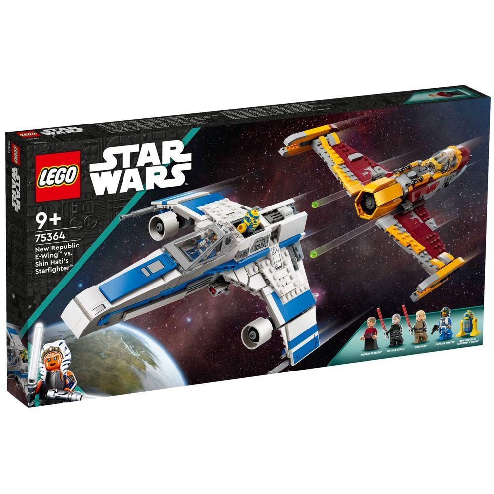 LEGO® Star Wars™ - E-Wing da Nova República™ vs. Caça Estelar de Shin Hati™ - 8