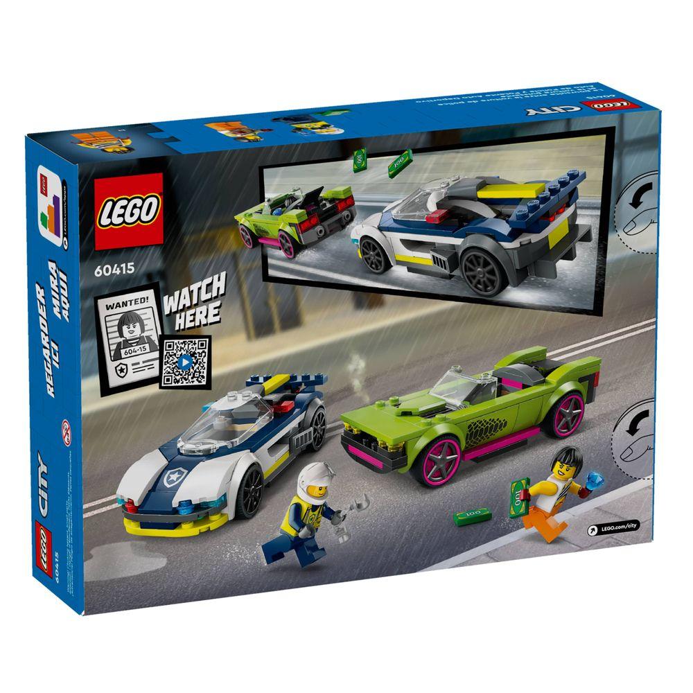 LEGO® City - Perseguição de Carro da Policia e Muscle Car - 3