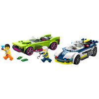 LEGO® City - Perseguição de Carro da Policia e Muscle Car - 1