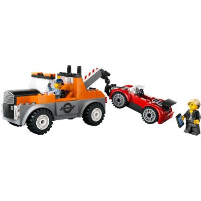 LEGO® City - Caminhão de reboque e carro esportivo