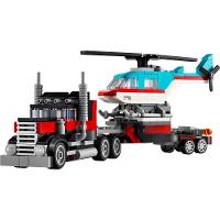 LEGO® Creator 3 em 1 - Caminhão Plataforma com Helicóptero - 1