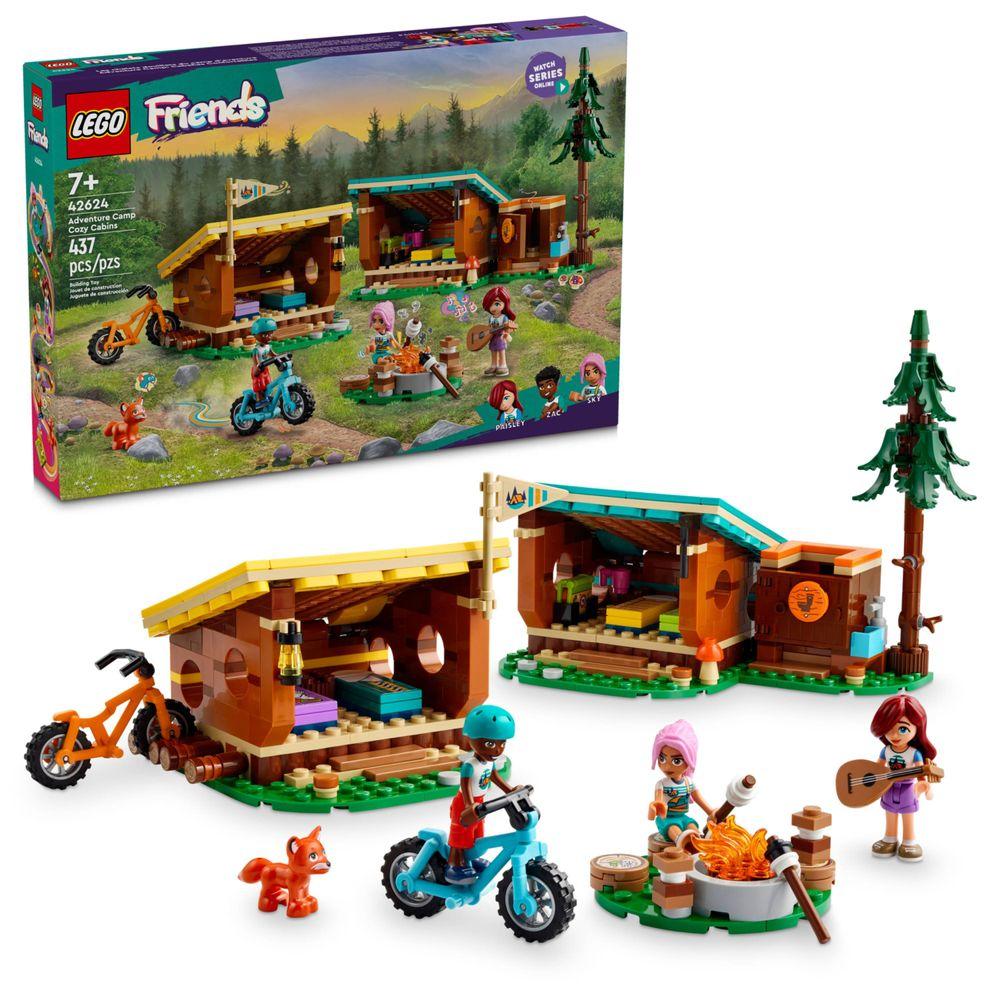 LEGO® Friends - Cabanas aconchegantes no acampamento de aventura - 5