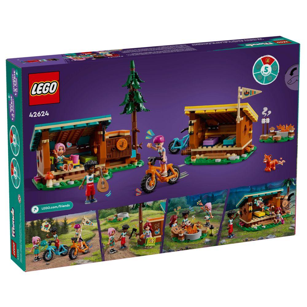 LEGO® Friends - Cabanas aconchegantes no acampamento de aventura - 6