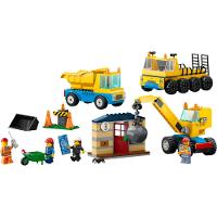 LEGO® City - Caminhões de Construção e Guindaste com Bola de Demolição - 1