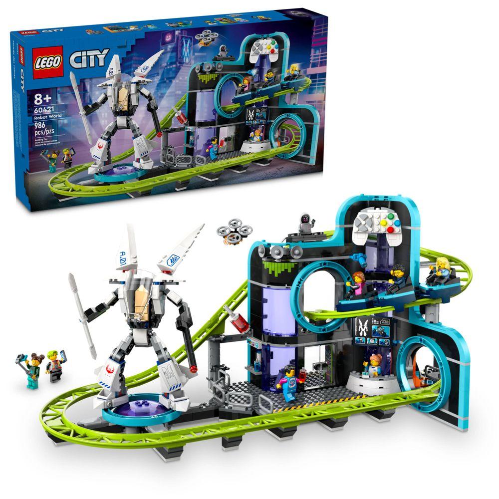 LEGO® City - Parque de montanha-russa Robot World - 6