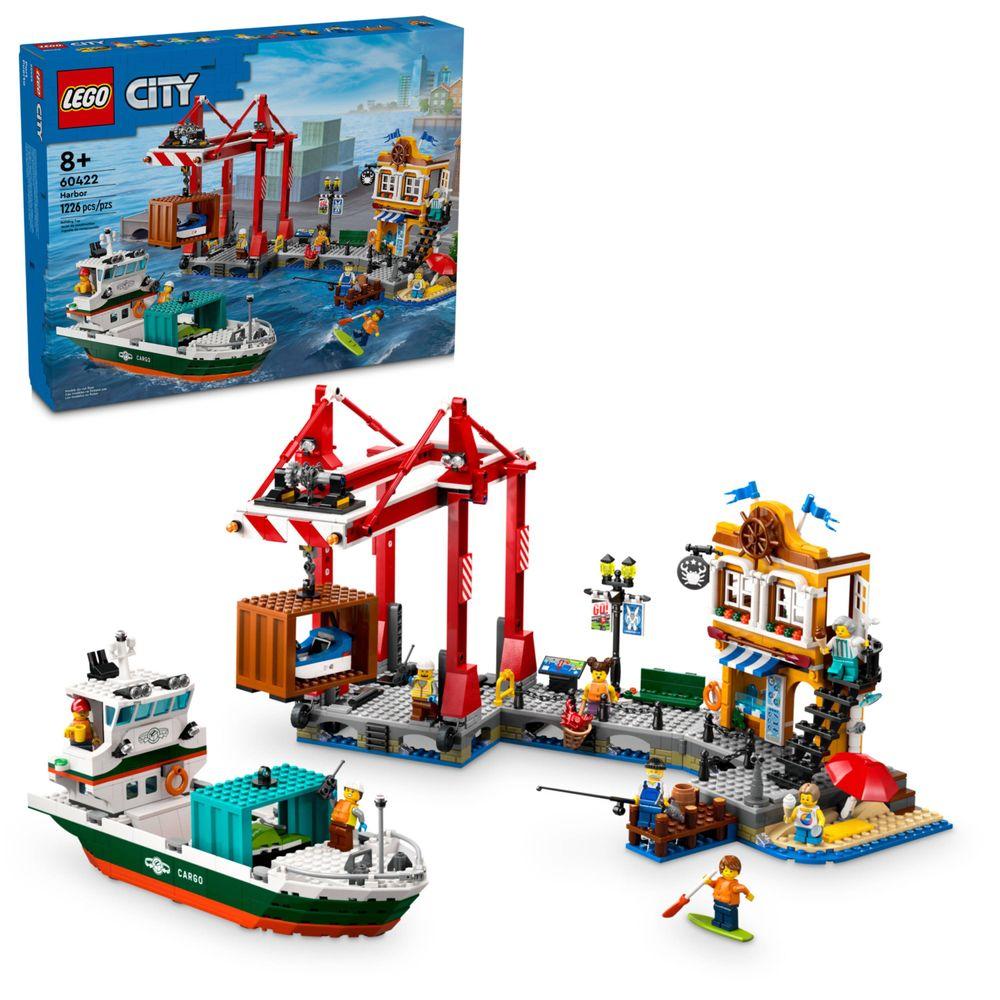 LEGO® City - Porto à beira-mar com navio de carga - 6