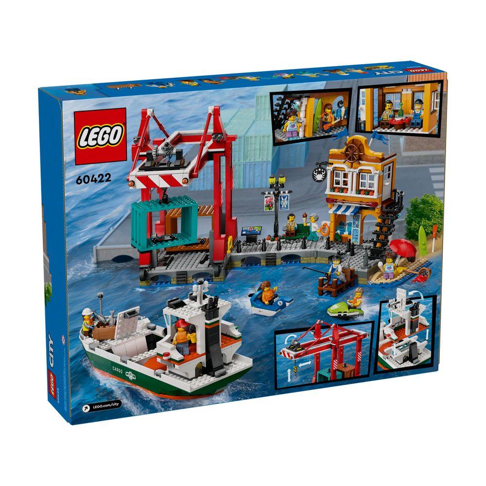 LEGO® City - Porto à beira-mar com navio de carga - 7