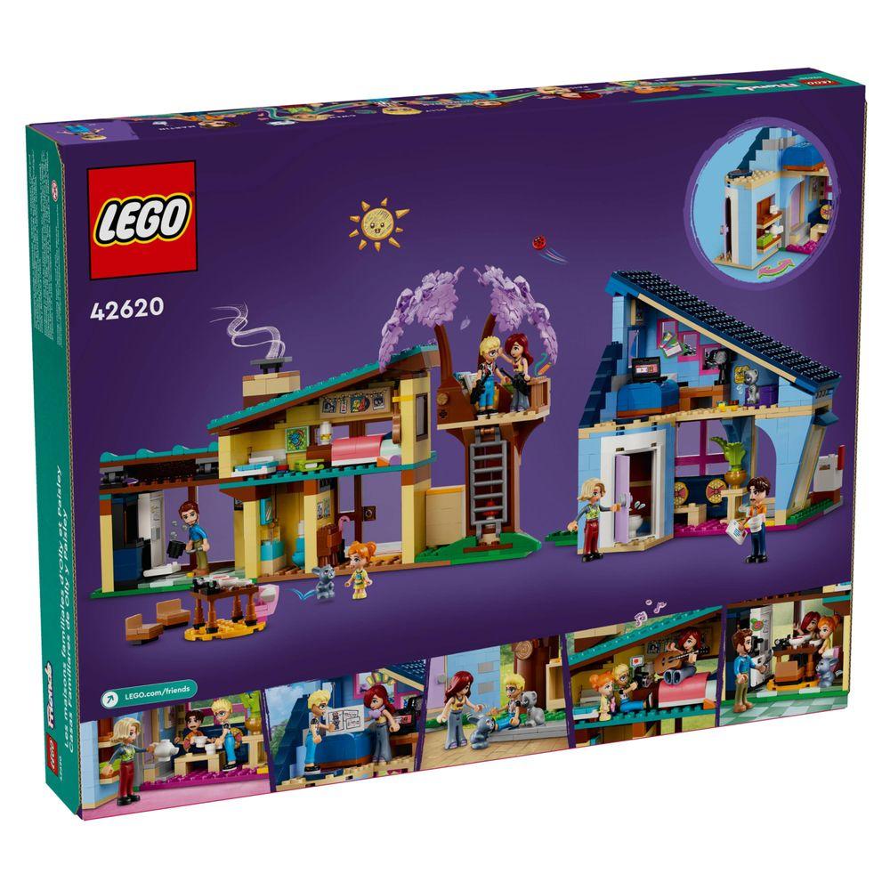 LEGO® Friends - Casas de Família de Olly e Paisley - 4