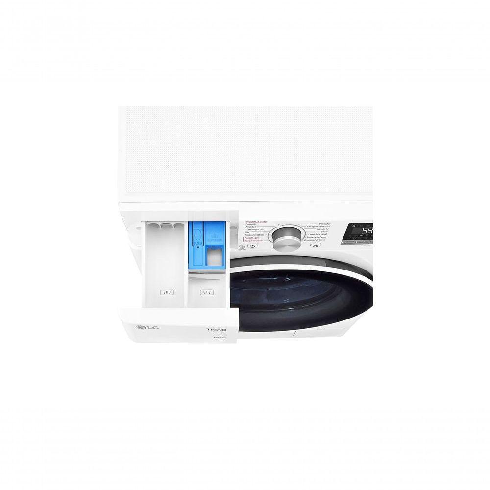 Lava e Seca Smart LG VC4 14kg Branca Com Inteligência Artificial AI DD CV5014WC4A 220V - 5