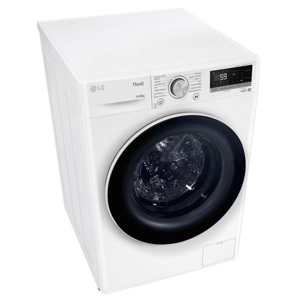 Lava e Seca LG Smart VC4 14kg Branca com Inteligência Artificial AIDD™ 127V CV5014WC4 - 5