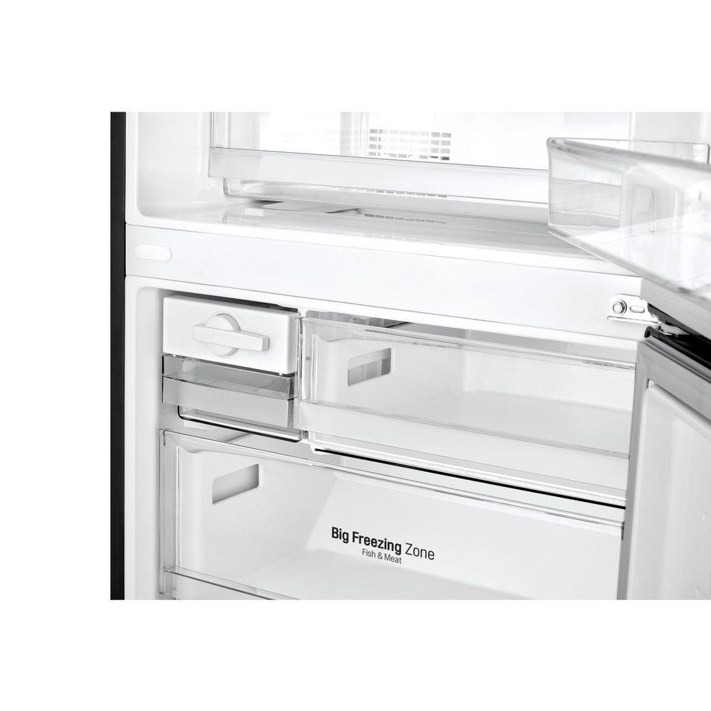 Geladeira Smart LG Frost Free Inverter 451L Inverse Black Inox GC-B569NQL 127V - 10