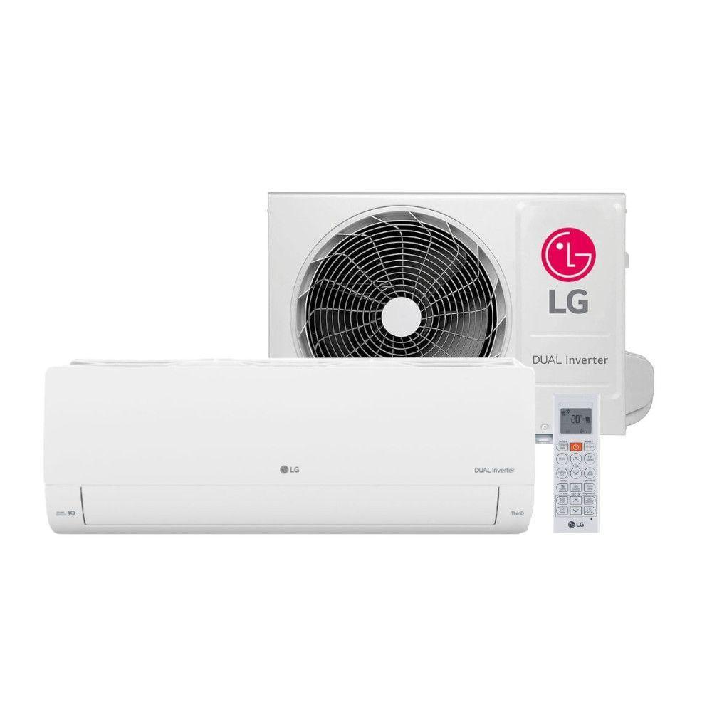 Ar Condicionado LG Dual Inverter Voice +AI 12.000 BTUs Frio S3-Q12JA33K 220V - 1